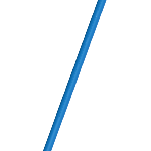 Ultra hygiejnisk skaft 2964, ø32Ã1700 mm, blå